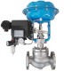 hot sale POV made 2 way flanged pneumatic proportional control valve